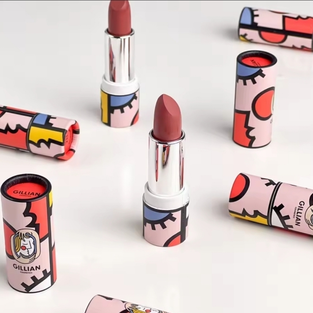 NIB Gillian Cosmetics Silky Soft Lip Color-Satin 233 Kissable Cutie